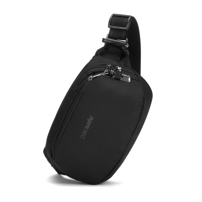 Поясная сумка антивор Pacsafe V Hip Pack, Black, 4 л. Поясная сумка антивор Pacsafe V Hip Pack, Black, 4 л.