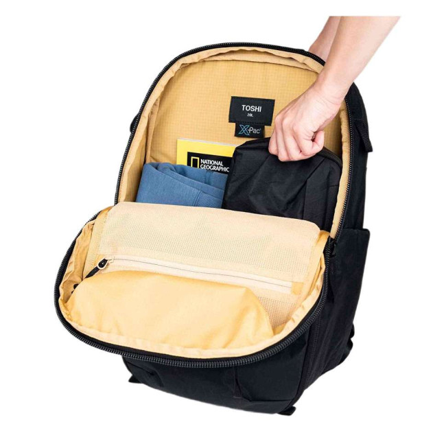 Рюкзак Rework Toshi Pack 20L V2, X-Pac Black, 20 л