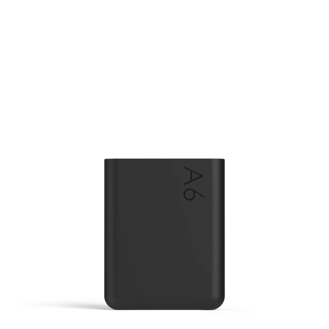 Бутылка с силиконовым чехлом Memobottle A6, черный Бутылка с силиконовым чехлом Memobottle A6, черный