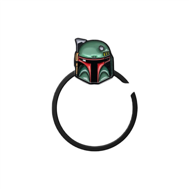 Кольцо для ключей Orbitkey Ring V2, Star Wars - Boba Fett, зеленый Кольцо для ключей Orbitkey Ring V2, Star Wars - Boba Fett, зеленый